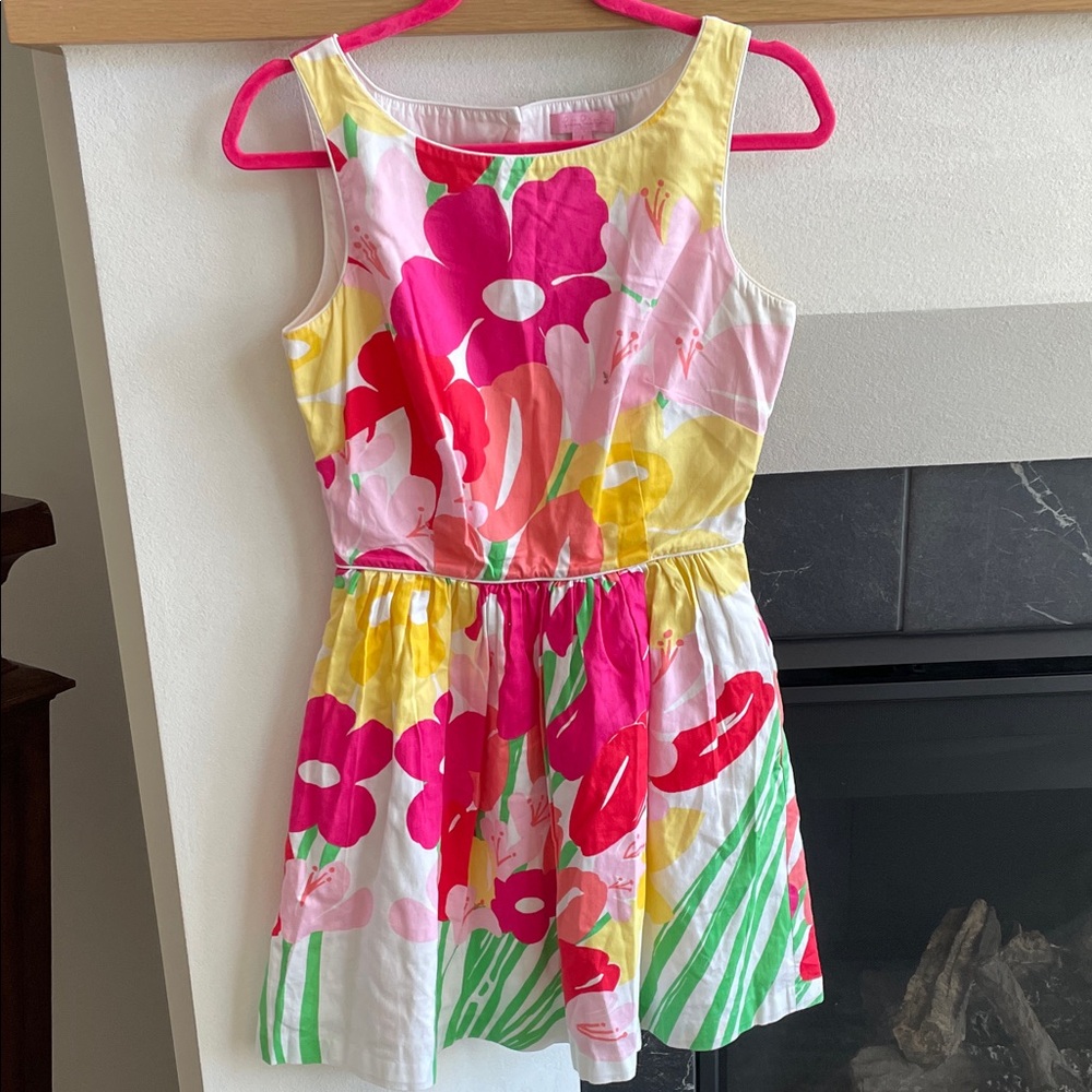 Lilly Pulitzer Floral Fit n Flare Dress